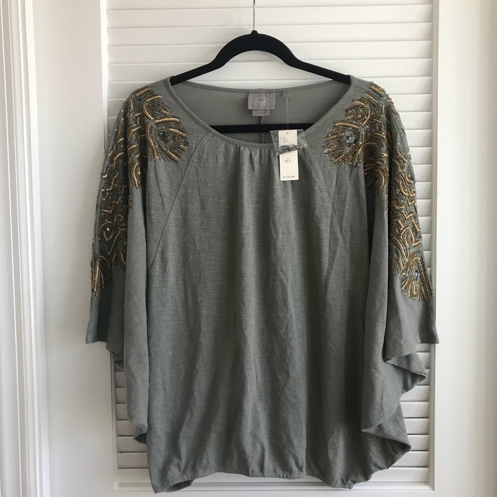 NWT Vanessa Virginia beaded Doleman